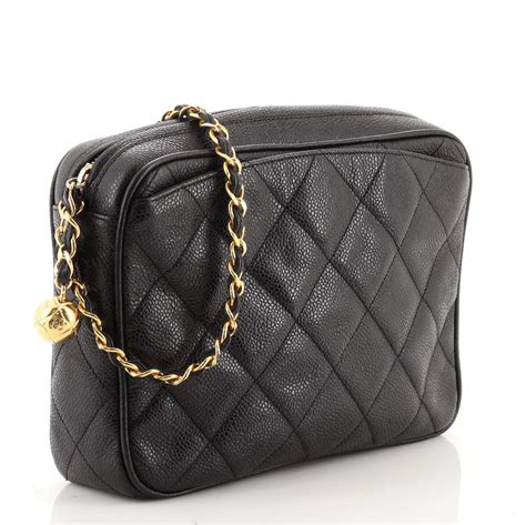 chanel vintage caviar camera bag|Vintage Chanel Camera Bag .